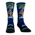 Seattle Seahawks - Looney Tunes - Team Pile Up Crew Socks
