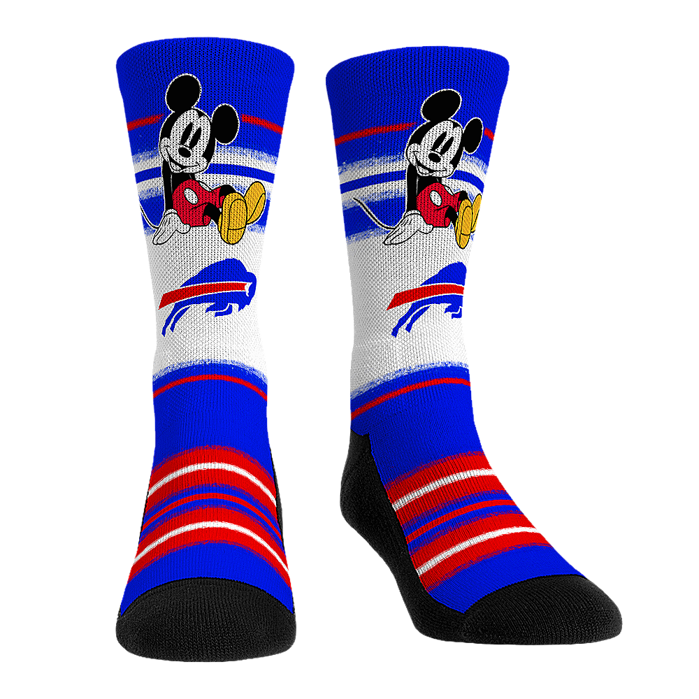 Buffalo Bills - Disney - Sit Stripe Crew Socks