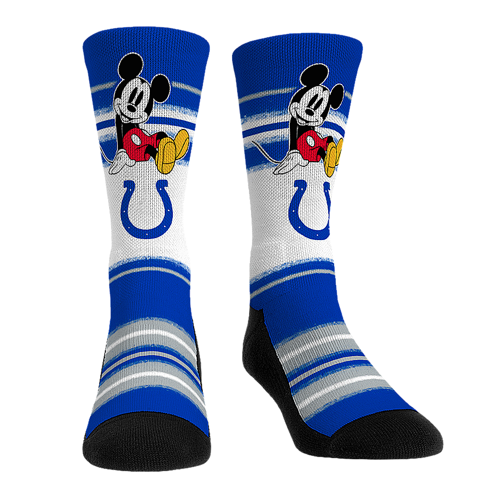 Indianapolis Colts - Disney - Sit Stripe Crew Socks