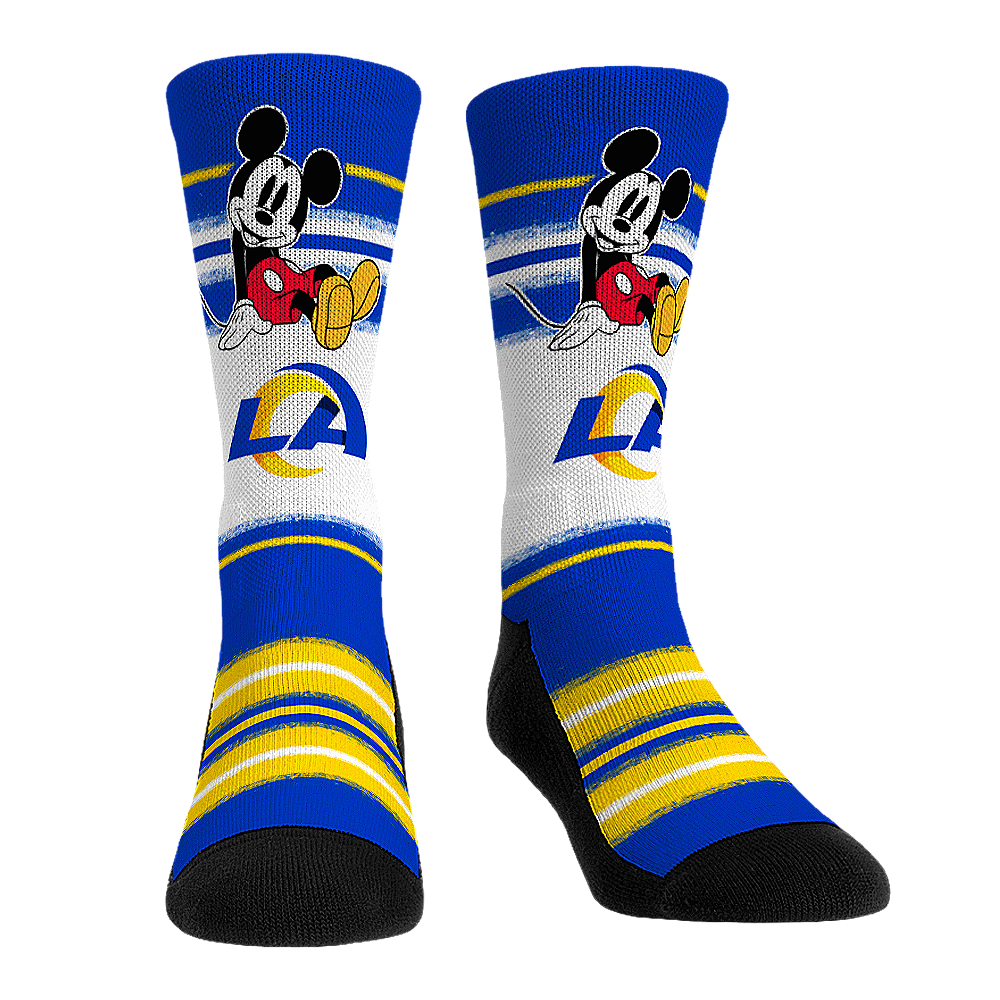Los Angeles Rams - Disney - Sit Stripe Crew Socks