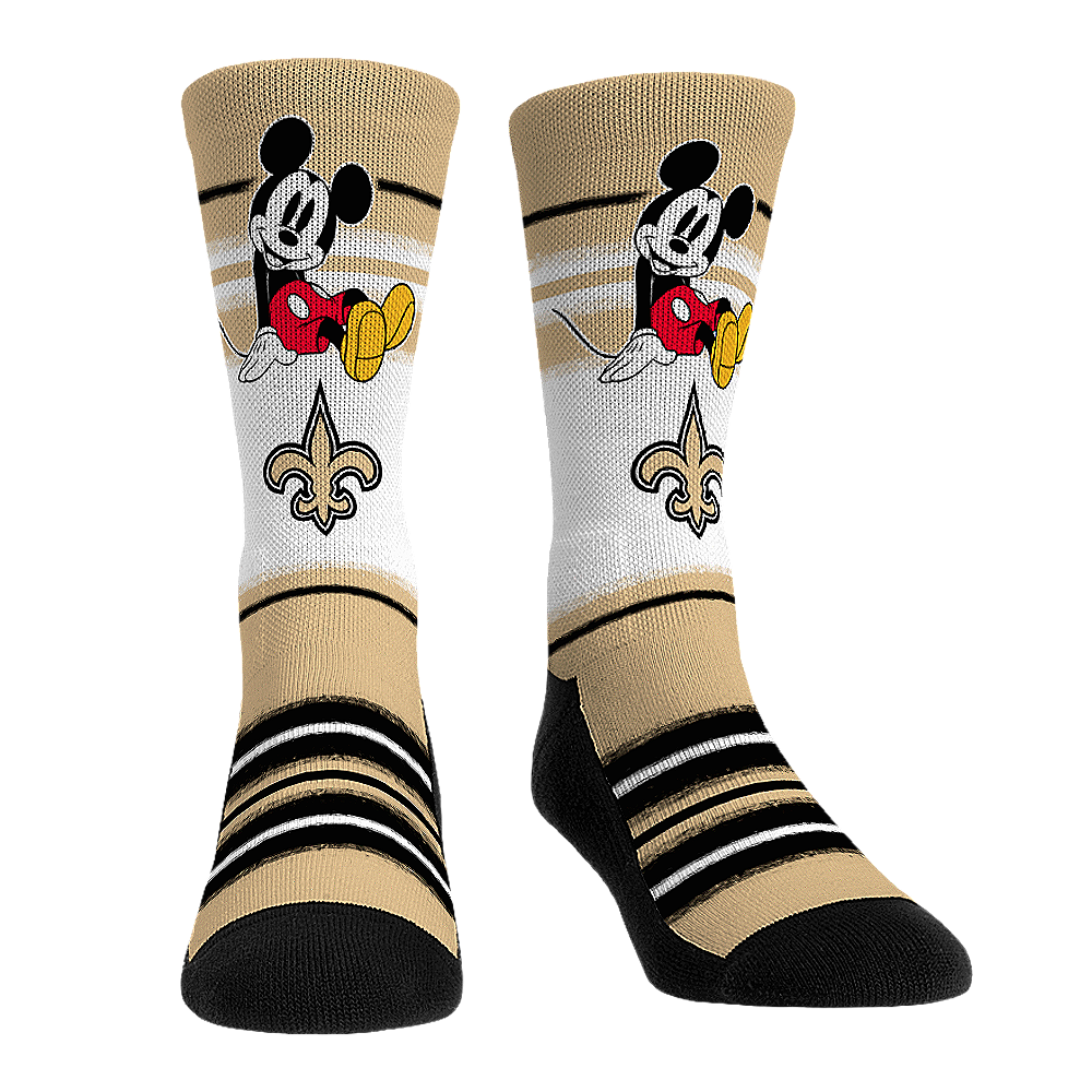 New Orleans Saints - Disney - Sit Stripe Crew Socks