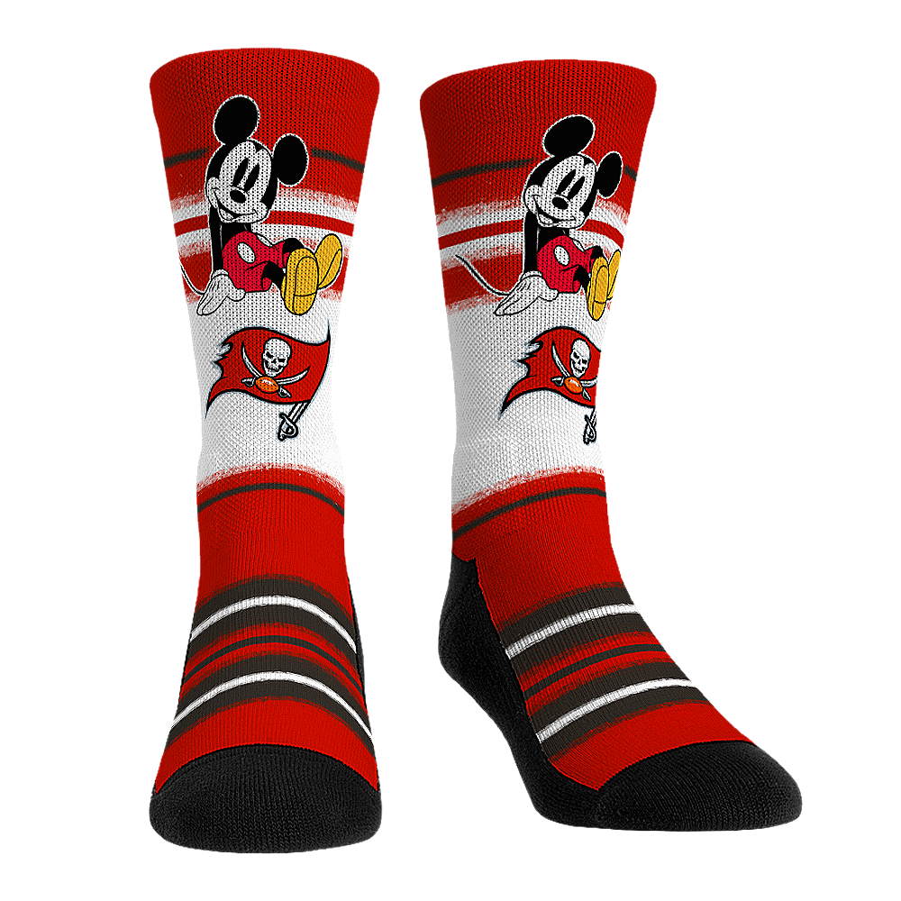 Tampa Bay Buccaneers - Disney - Sit Stripe Crew Socks