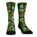 Jordan Love - Green Bay Packers - Football Guy Crew Socks