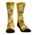 Pat Freiermuth - Pittsburgh Steelers - Football Guy Crew Socks