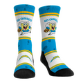 Los Angeles Chargers - SpongeBob SquarePants - Team Up Crew Socks