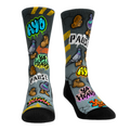 NYC Slang - All-Over Crew Socks