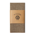 WONDERWALL ‘Maison Élégance’ Tan Chambray Napkin with Contrast Stitching