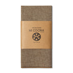 WONDERWALL ‘Maison Élégance’ Tan Chambray Napkin with Contrast Stitching