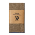 WONDERWALL ‘Maison Élégance’ Tan Chambray Napkin with Contrast Stitching