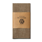 WONDERWALL ‘Maison Élégance’ Tan Chambray Napkin with Contrast Stitching