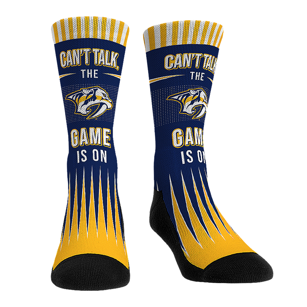 Nashville Predators - Can't Talk Crew Socks