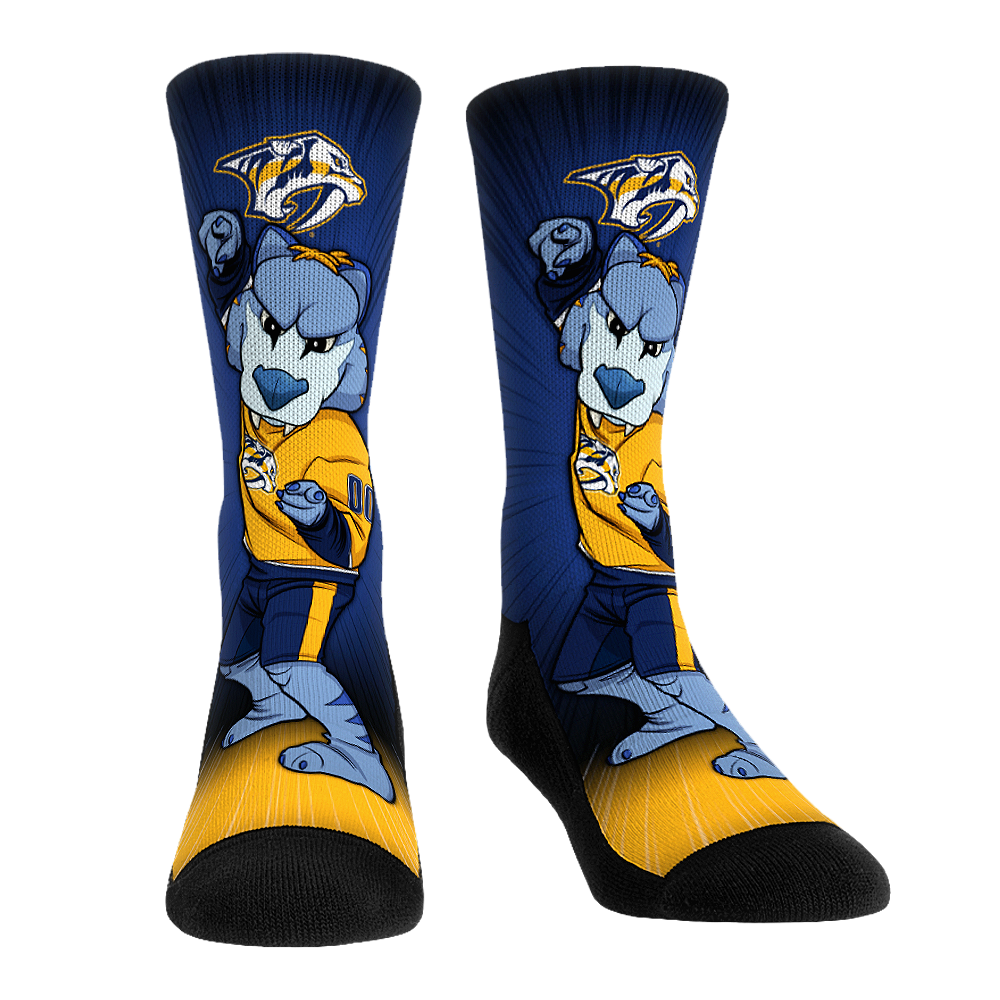 Nashville Predators - Mascot Pump Up! Crew Socks