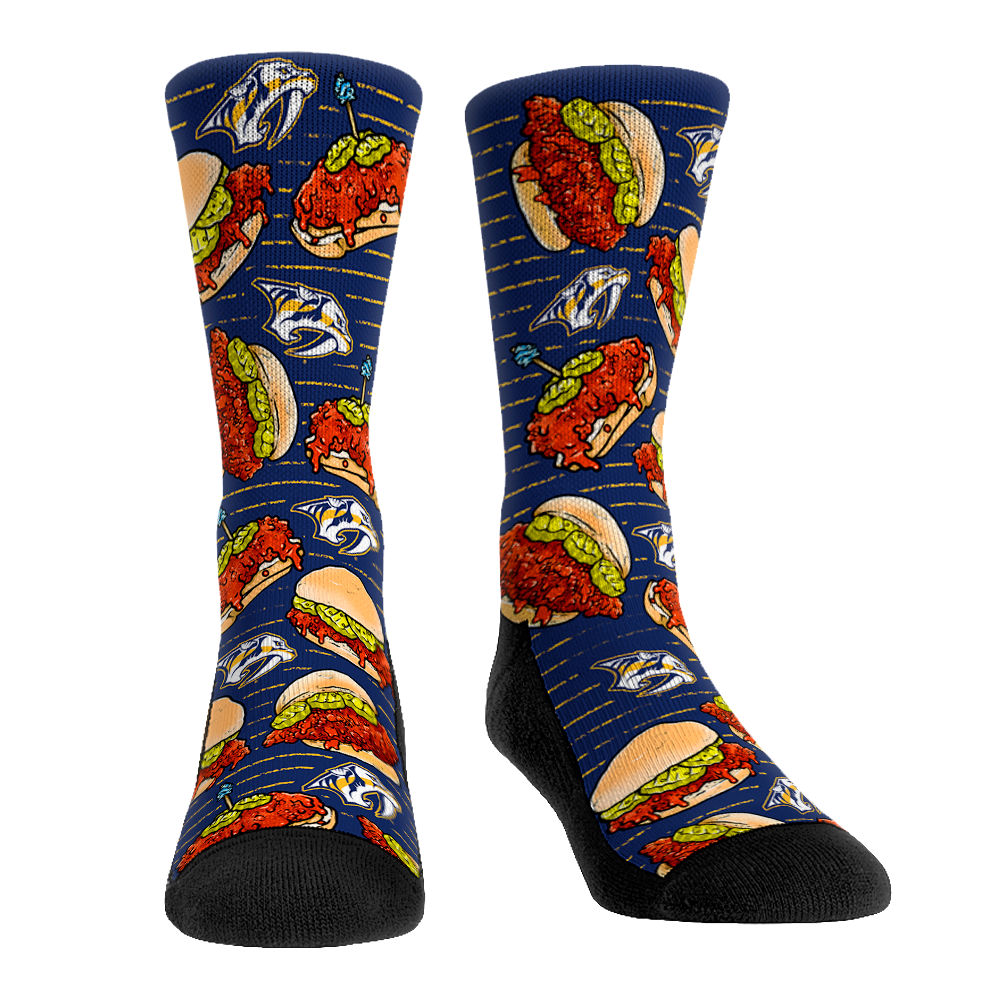 Nashville Predators - Nashville Hot Chicken Crew Socks