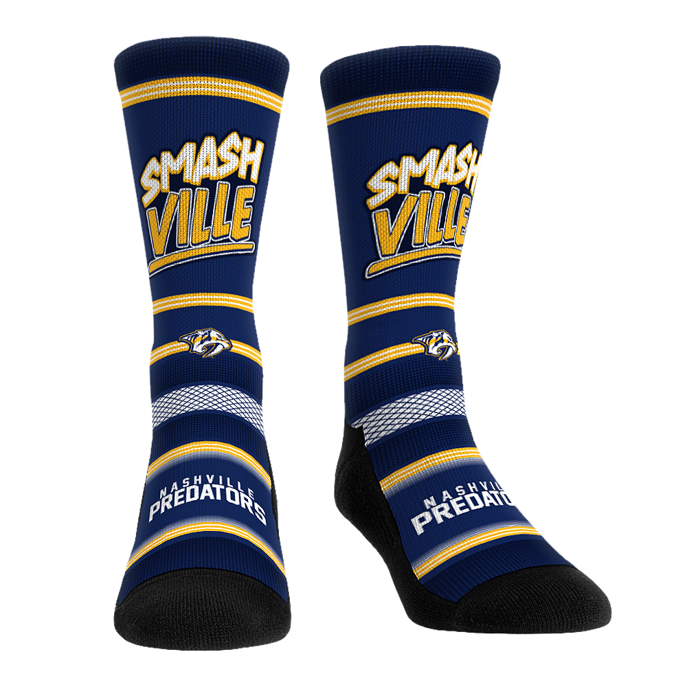Nashville Predators - Slogan Crew Socks
