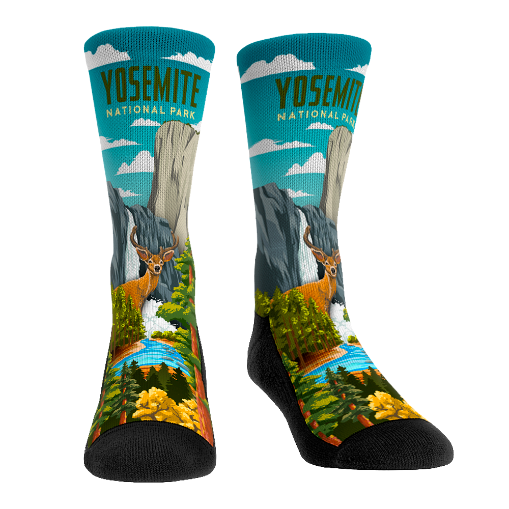 Yosemite Vista Crew Socks