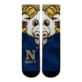 Navy Midshipmen - Mascot Crew Socks