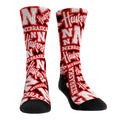 Nebraska Huskers - Logo Sketch Crew Socks