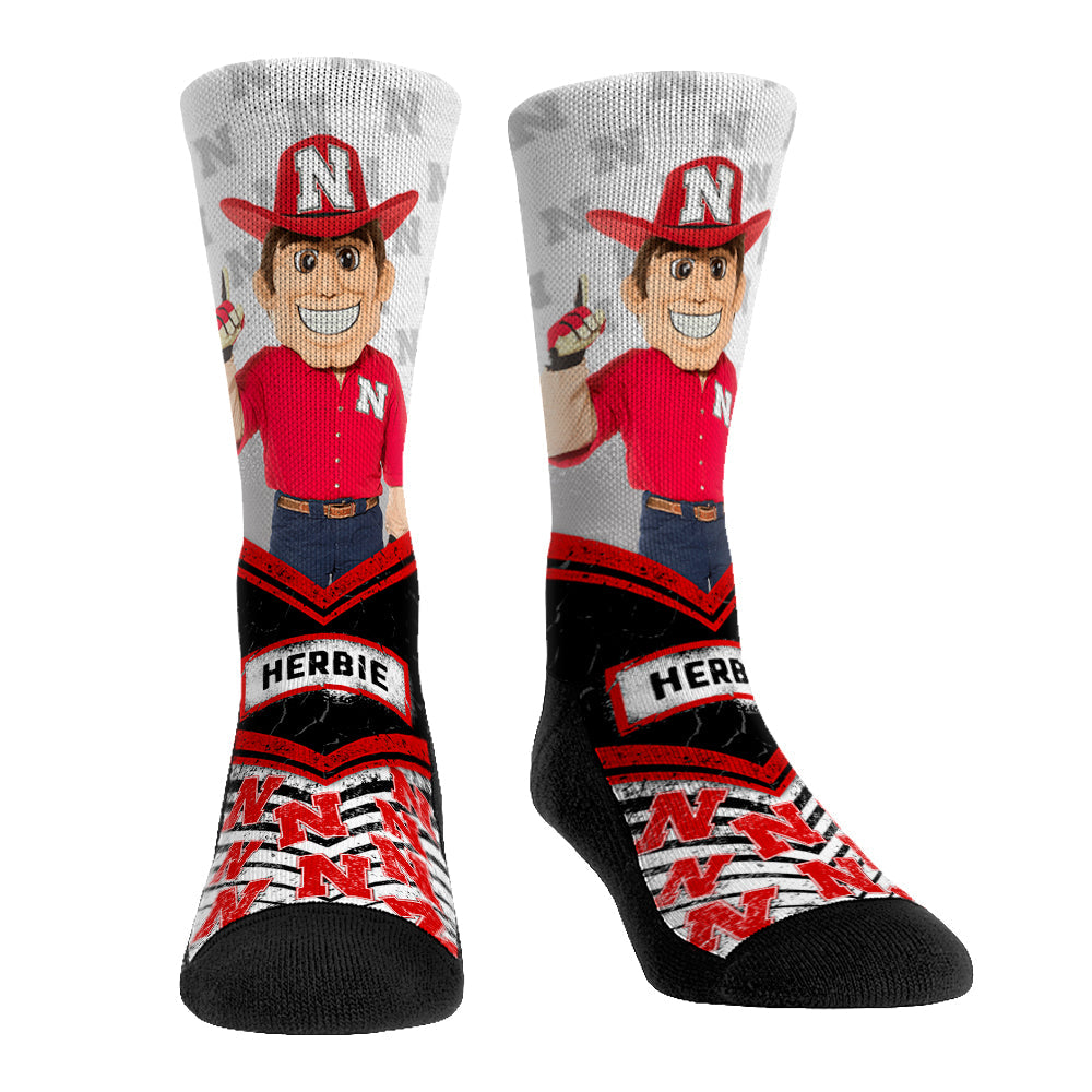 Nebraska Huskers - Mascot Walkout Crew Socks