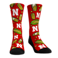 Nebraska Huskers - Corn All-Over Crew Socks