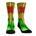 Nebraska Huskers - Corn Full Wrap Crew Socks