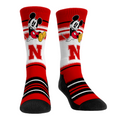Nebraska Huskers - Disney - Sit Stripe Crew Socks