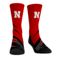 Nebraska Huskers - Slash Slant Crew Socks
