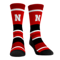 Nebraska Huskers - Tech Stripe Crew Socks