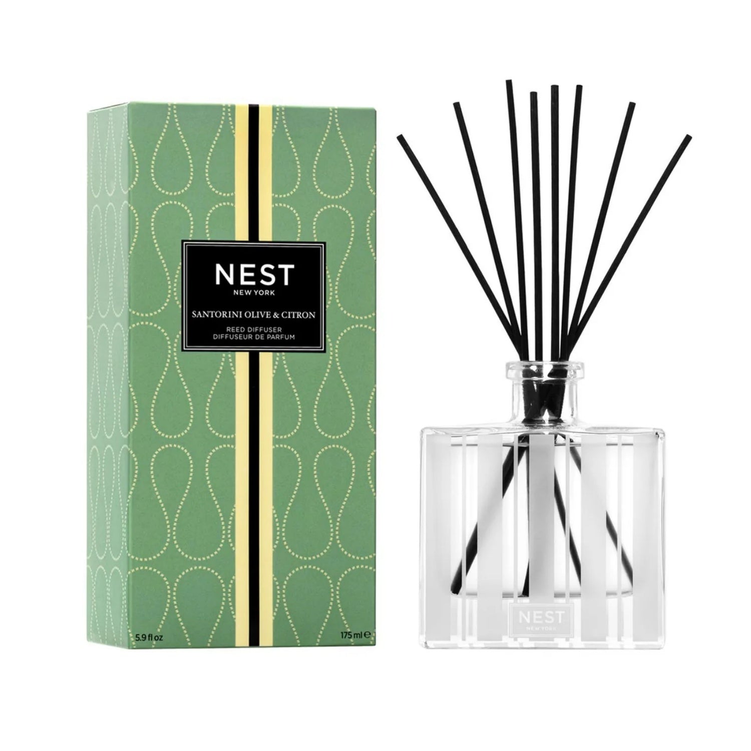 Santorini Olive and Citron Reed Diffuser 5.9 oz