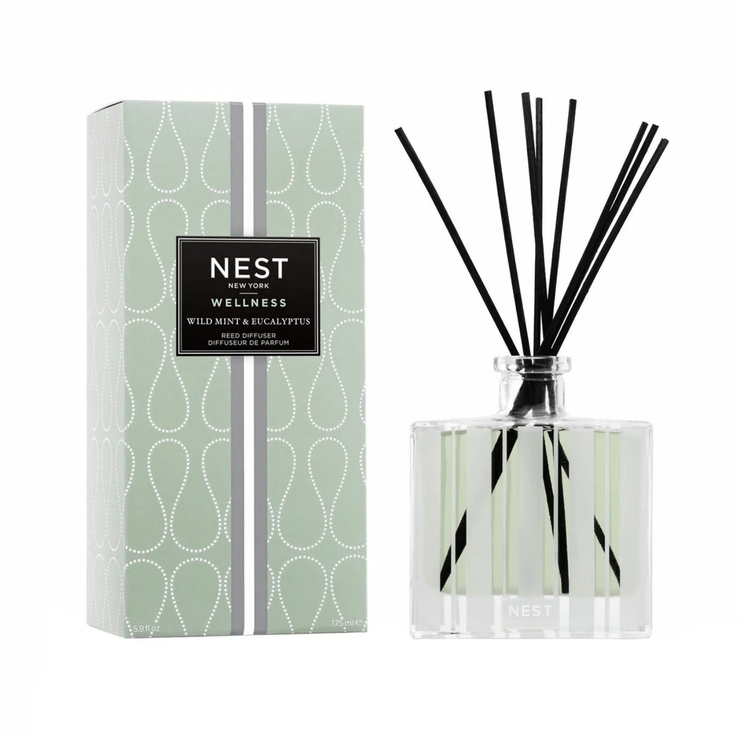 Wild Mint & Eucalyptus Reed Diffuser 5.9 oz