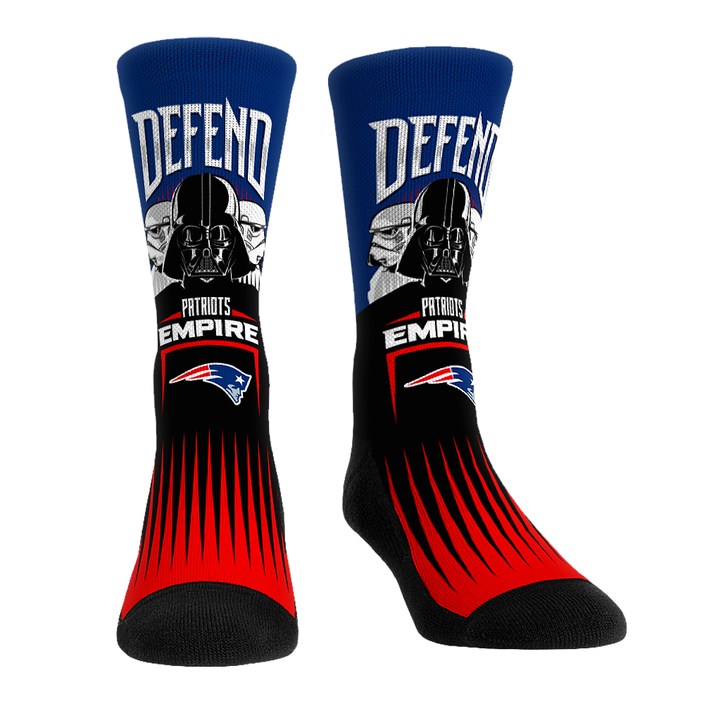 New England Patriots - Star Wars - Defend the Empire Crew Socks