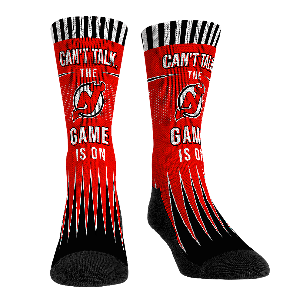 New Jersey Devils - Can't Talk Crew Socks