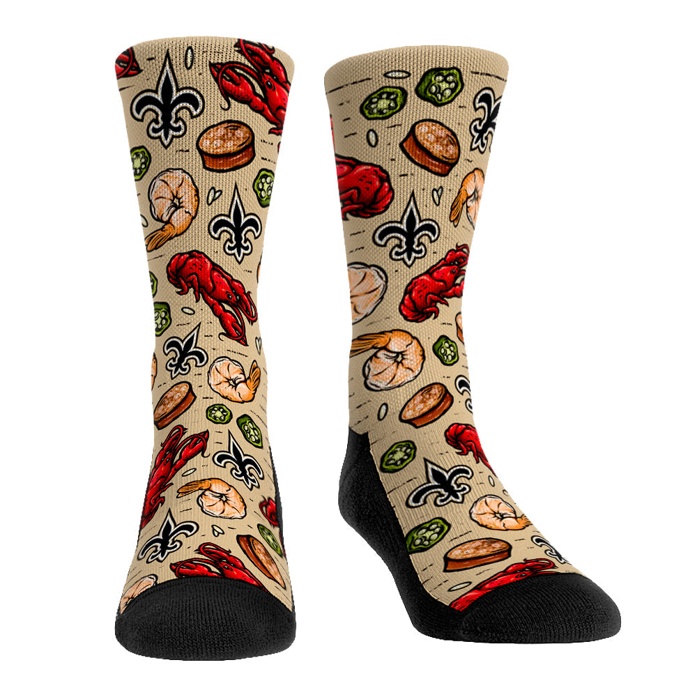 New Orleans Saints - Gumbo Crew Socks