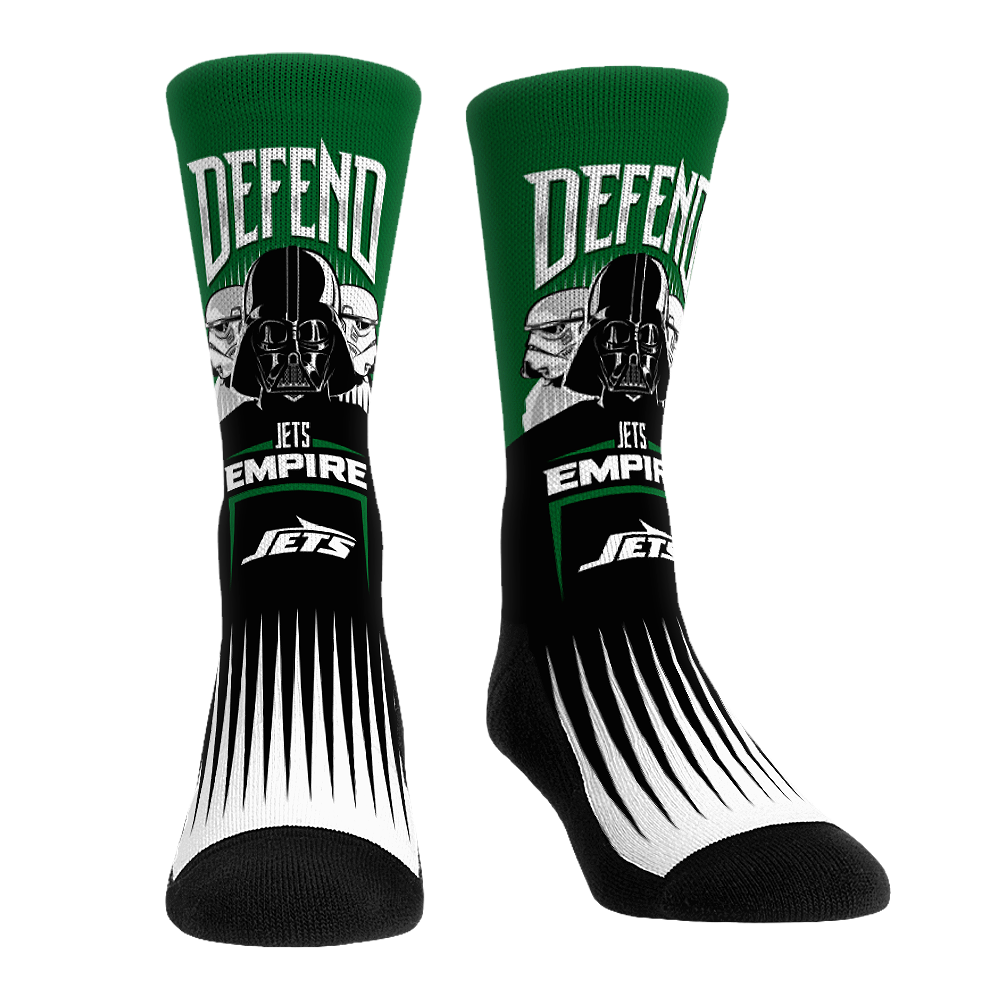 New York Jets - Star Wars - Defend the Empire Crew Socks