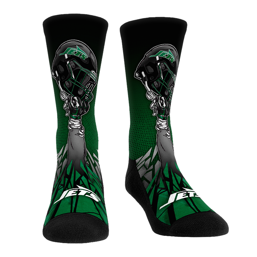 New York Jets - Alternate Helmet Smash Crew Socks
