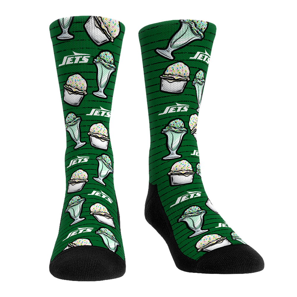 New York Jets - Ice Cream All-Over Crew Socks