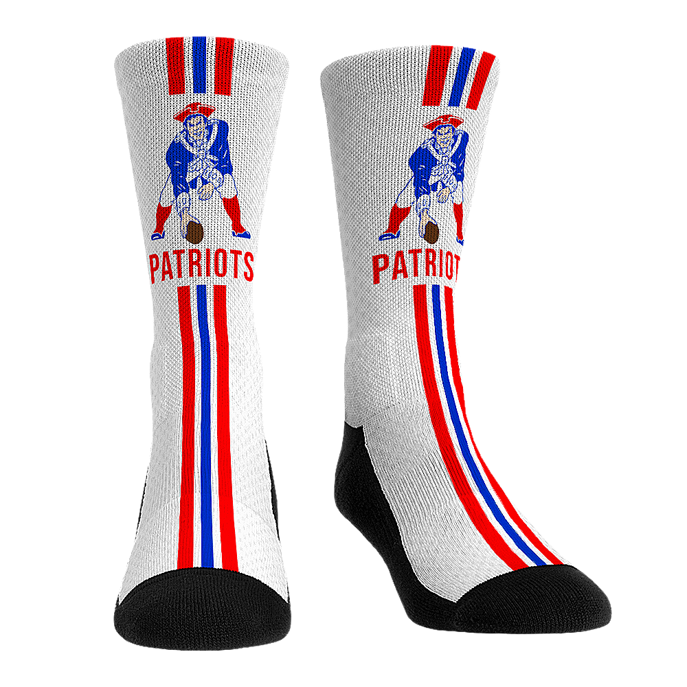 New England Patriots - Classic Helmet Crew Socks