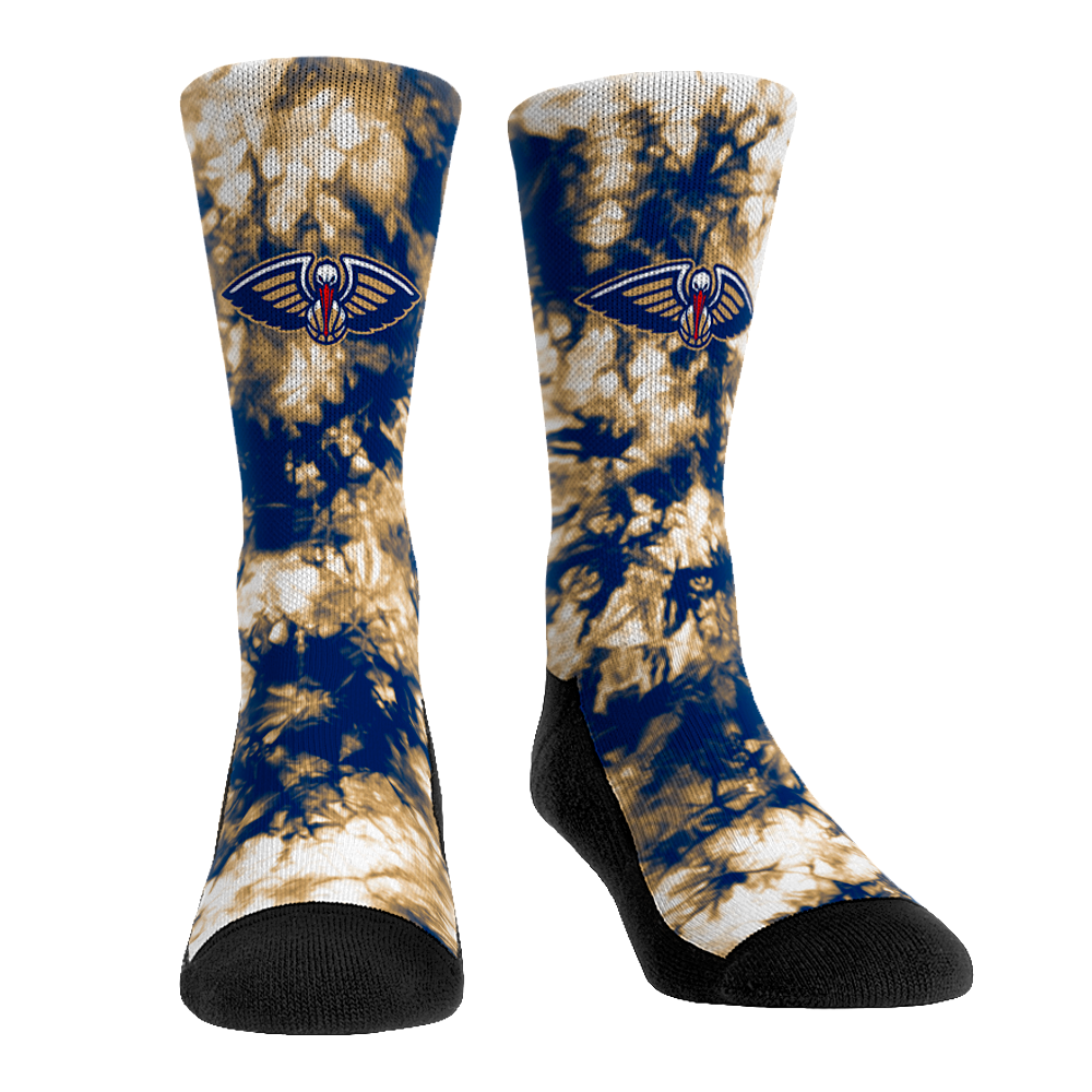 New Orleans Pelicans - Team Tie Dye Crew Socks