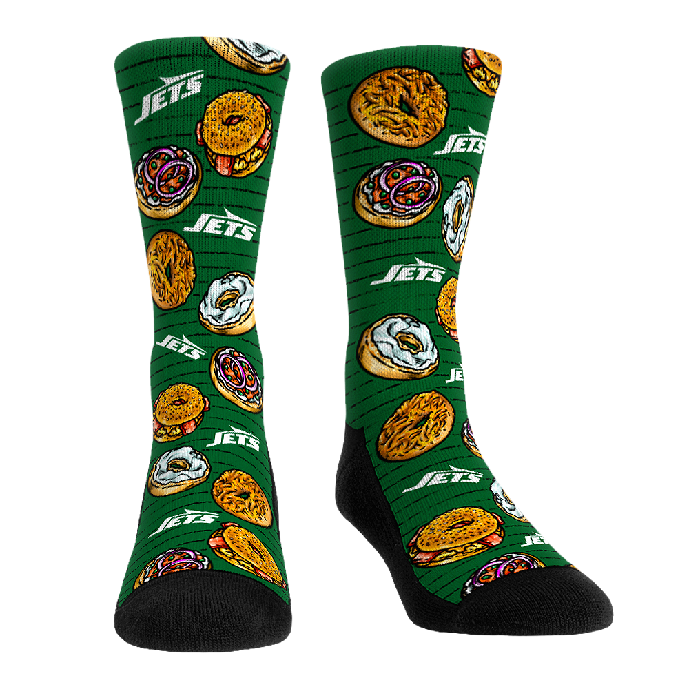 New York Jets - NY Bagels Crew Socks