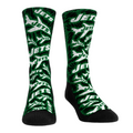New York Jets - Throwback Logo Sketch Crew Socks