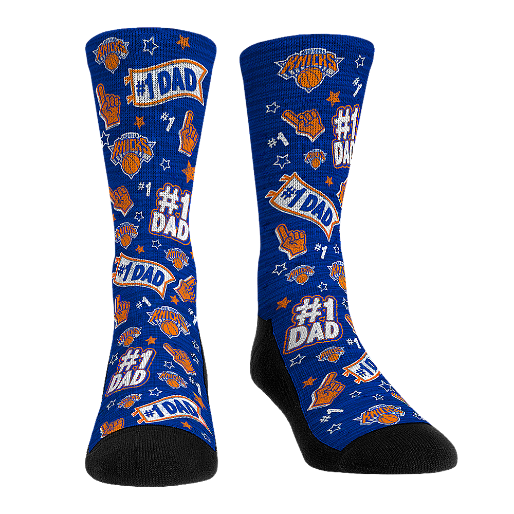 New York Knicks - #1 Dad Crew Socks
