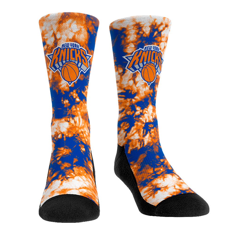 New York Knicks - Team Tie Dye Crew Socks