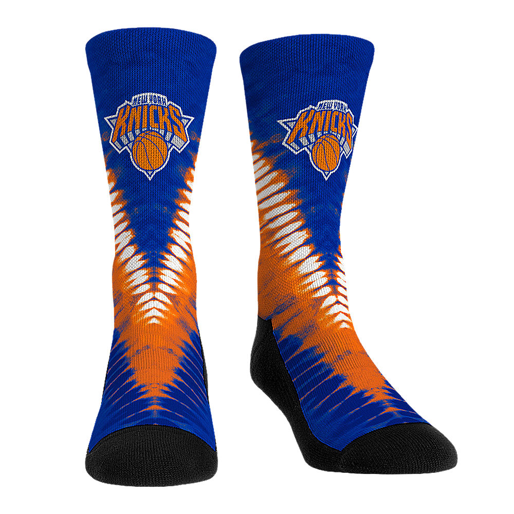 New York Knicks - V Shape Tie Dye Crew Socks