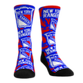 New York Rangers - Logo Paint Crew Socks