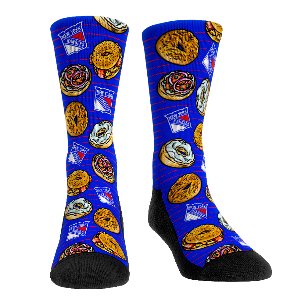 New York Rangers - NY Bagels Crew Socks