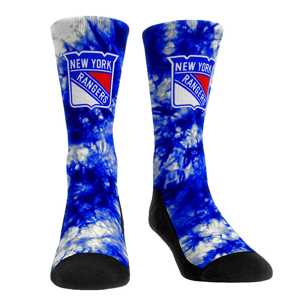 New York Rangers - Team Tie Dye Crew Socks