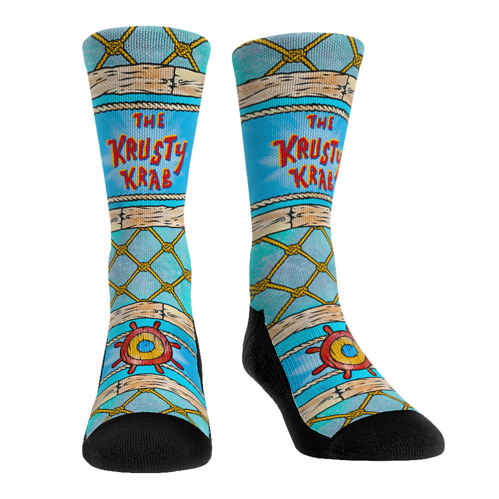 SpongeBob SquarePants - Krusty Krab - Interior Elements Crew Socks