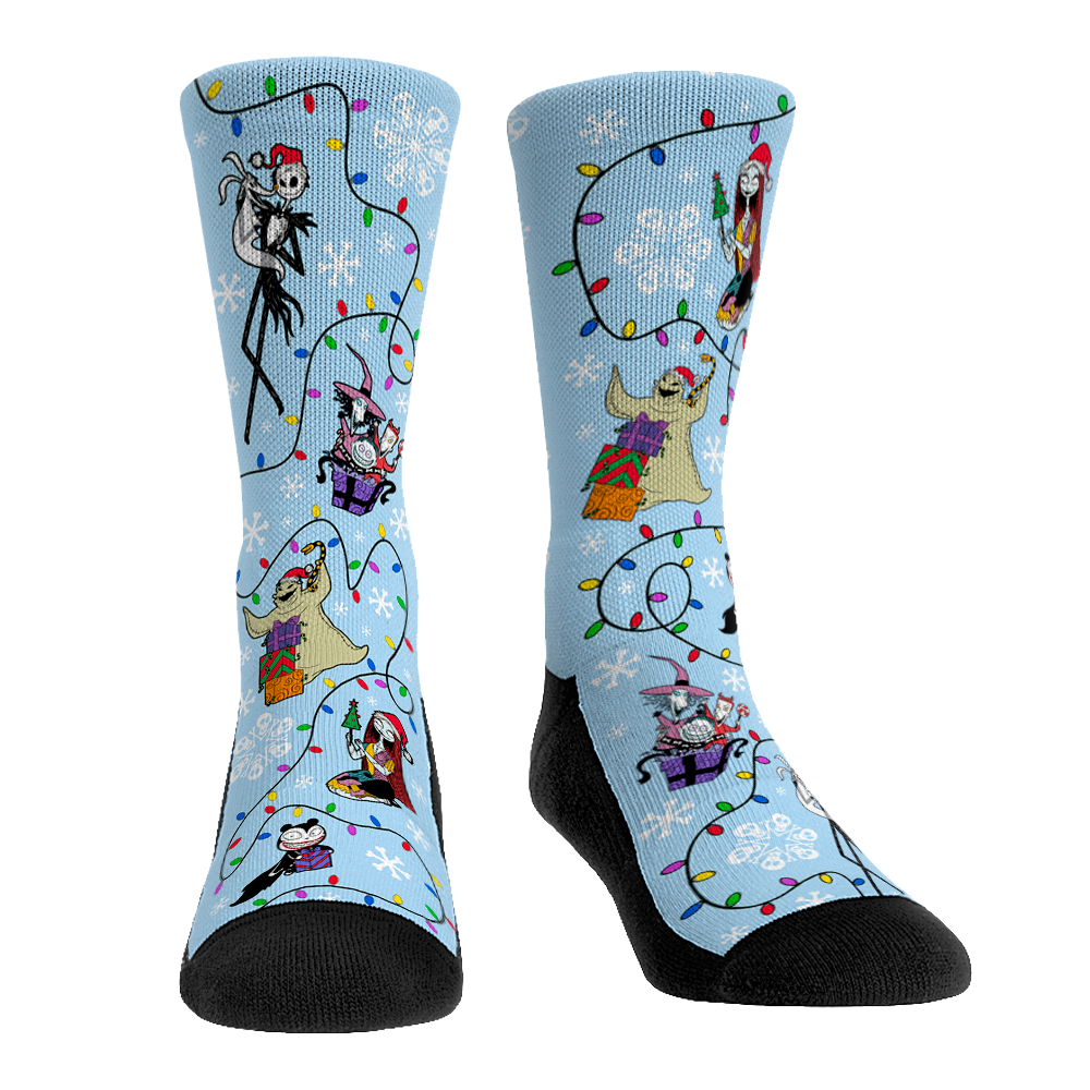 The Nightmare Before Christmas - Holiday All-Over Crew Socks