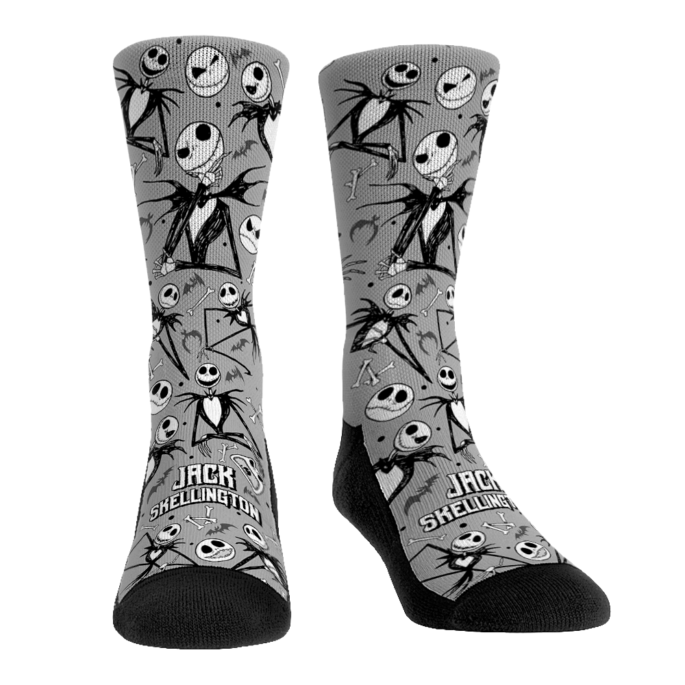 The Nightmare Before Christmas - Jack Skellington All-Over Crew Socks