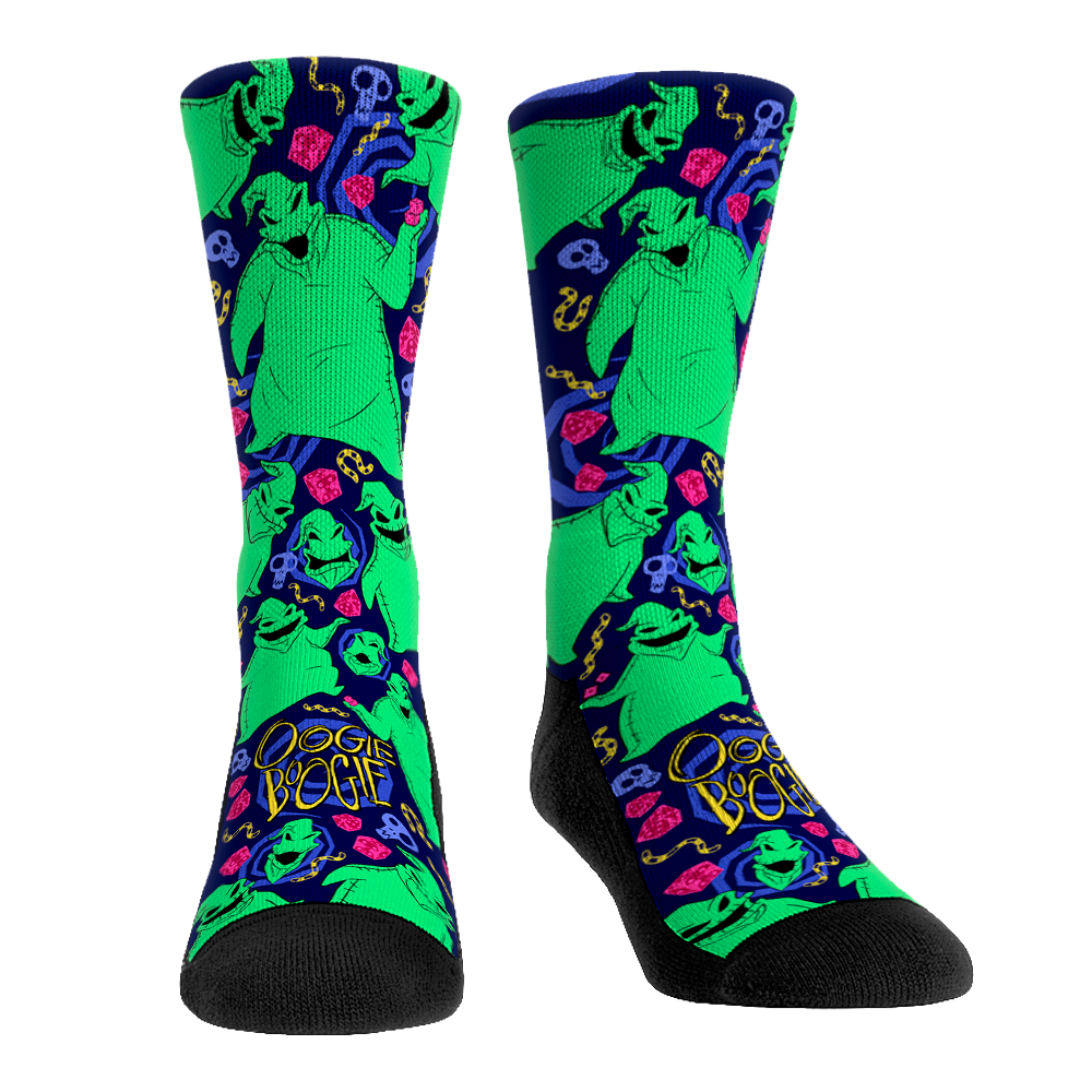 The Nightmare Before Christmas - Oogie Boogie All-Over Crew Socks