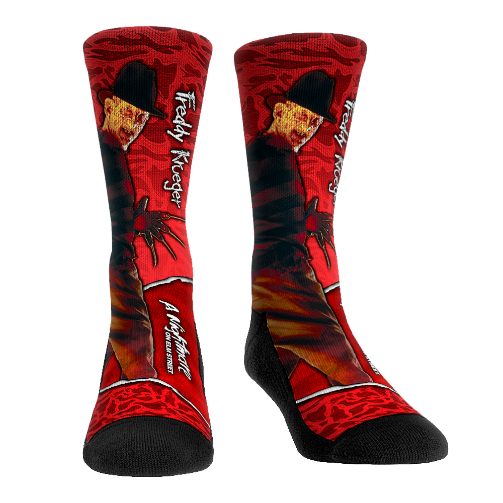 A Nightmare on Elm Street - Freddy Krueger - Sideplot Crew Socks